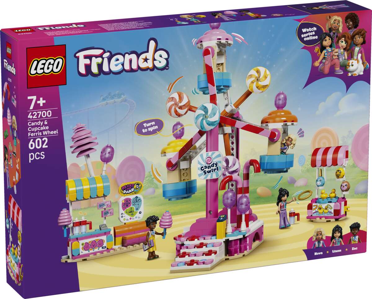 LEGO® Friends Pariserhjul med godteri og cupcaker 42700