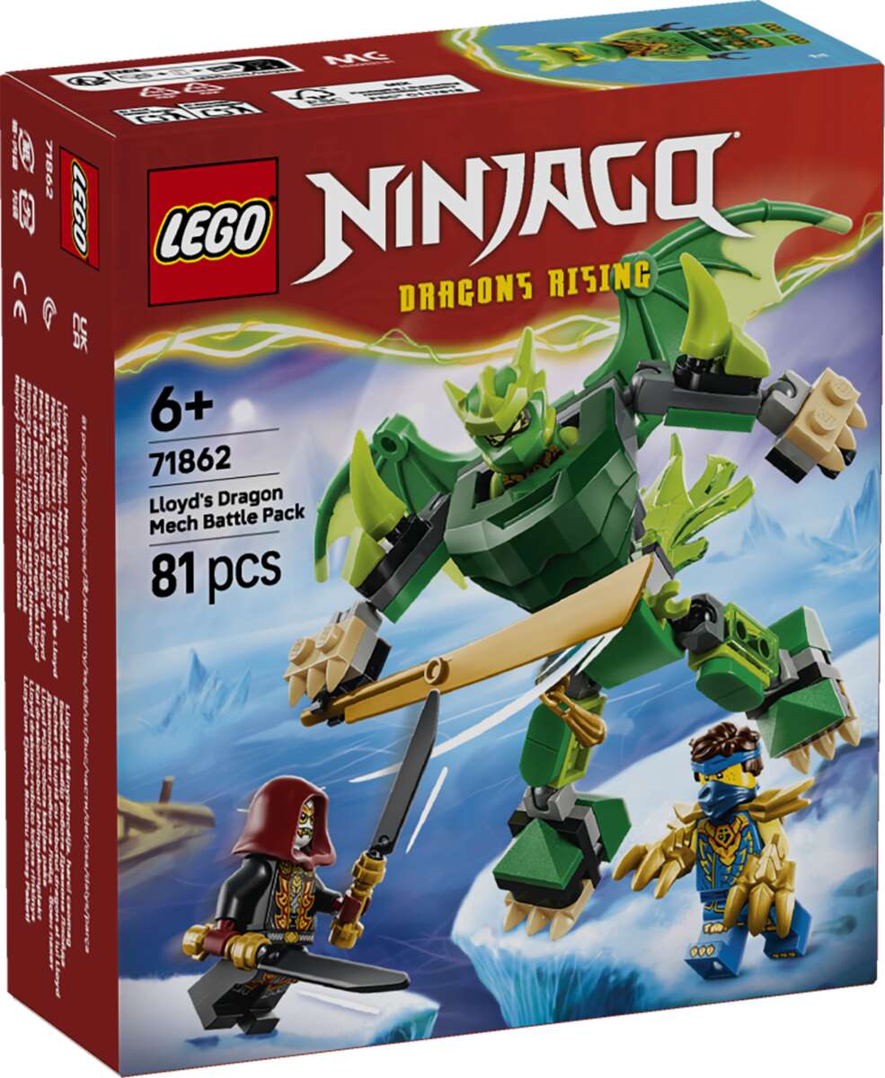 LEGO® NINJAGO® Stridspakke med Lloyds dragerobot 71862