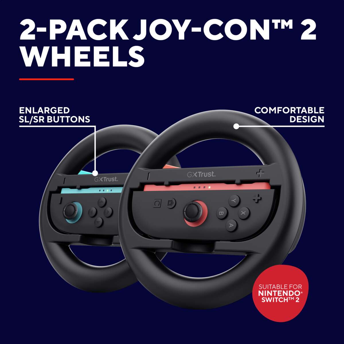 Trust GXT1257 Nintendo Switch™ 2 Joy-Con™ ratt