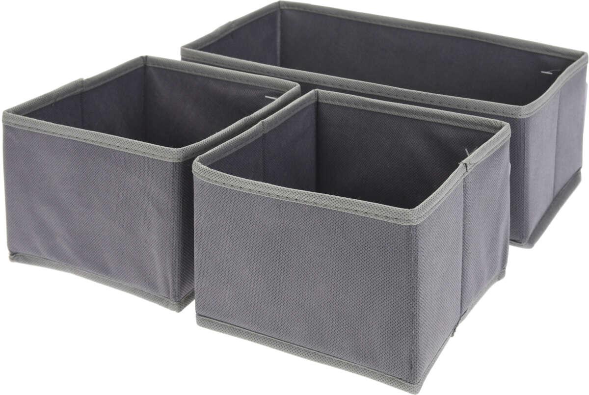 Oppbevaringssett 3 deler