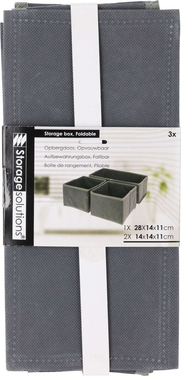 Oppbevaringssett 3 deler