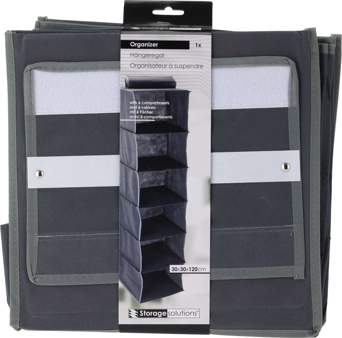 Hengende hyller til garderobe