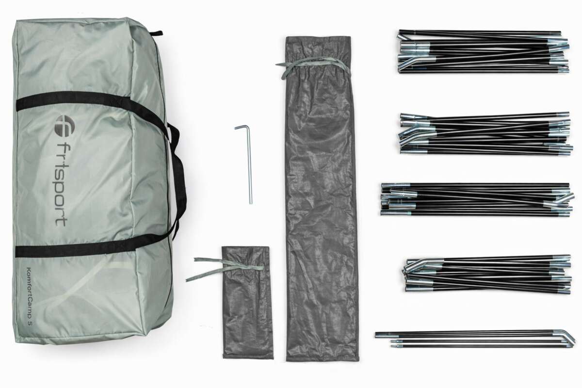 Frisport KomfortCamp 5 tunneltelt