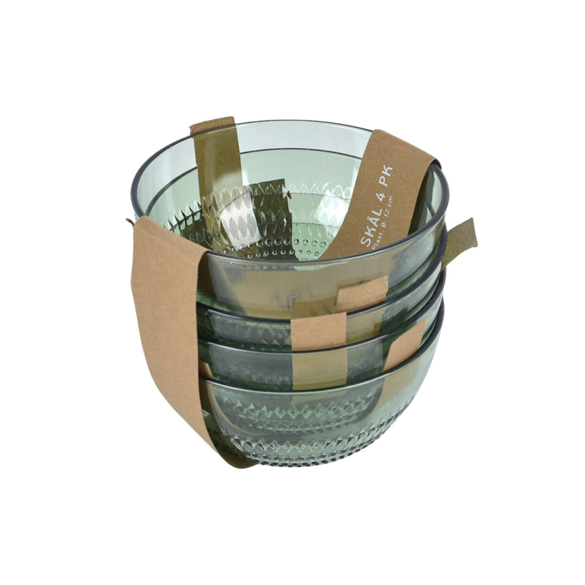 SPiiS plastskål 4 pk