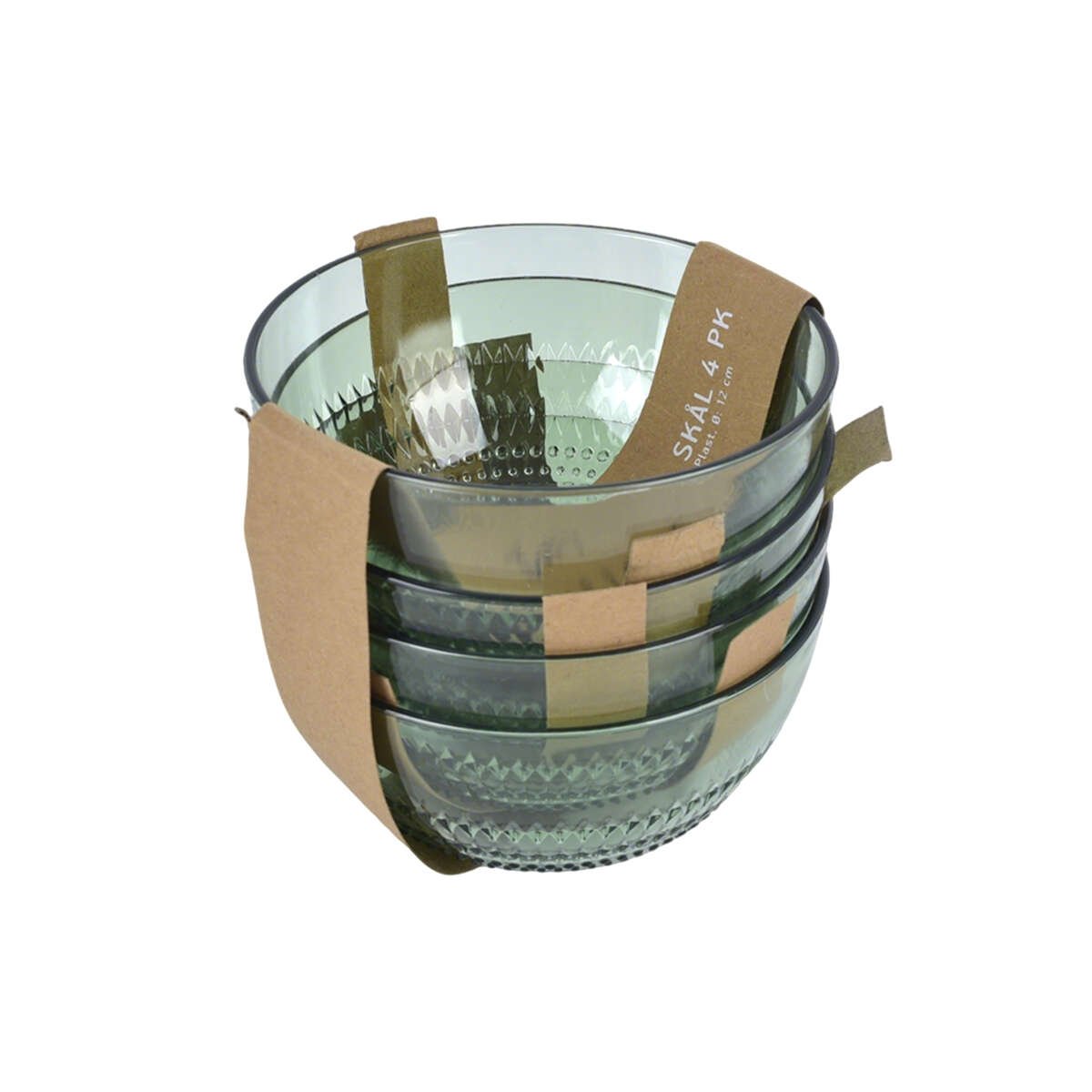 SPiiS plastskål 4 pk