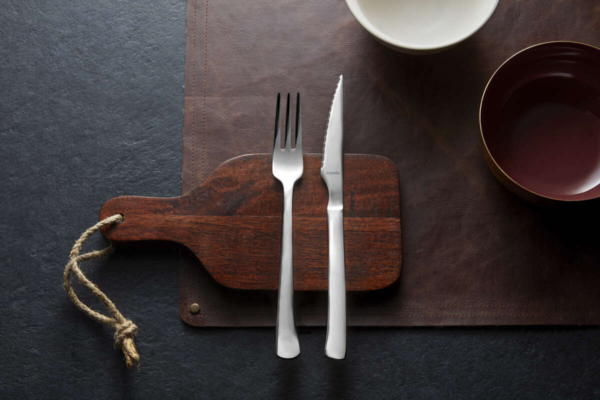 Amefa Chuletero biffbestikk 8 deler