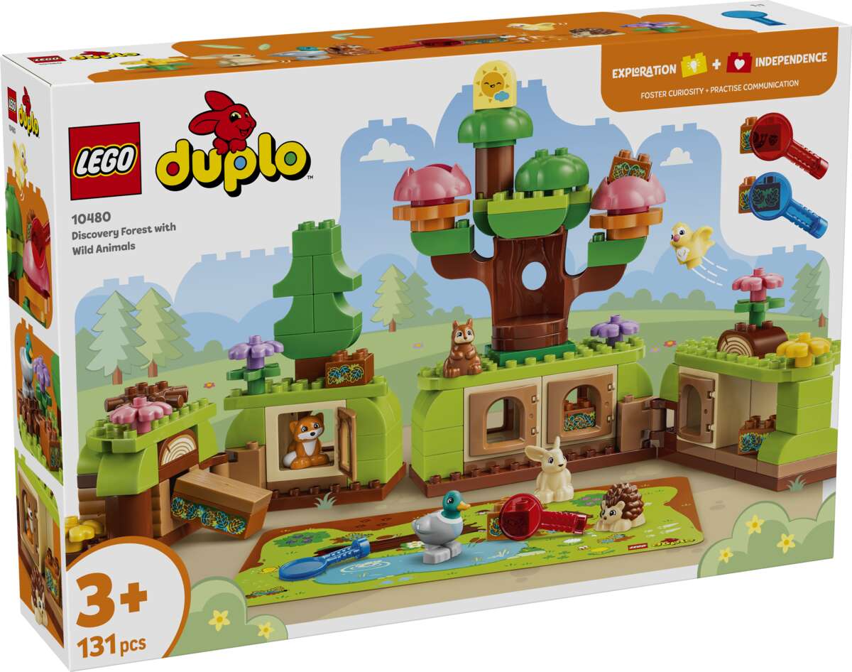 LEGO® DUPLO® Spennende skog med ville dyr 10480