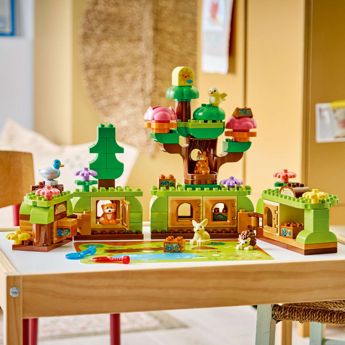 LEGO® DUPLO® Spennende skog med ville dyr 10480