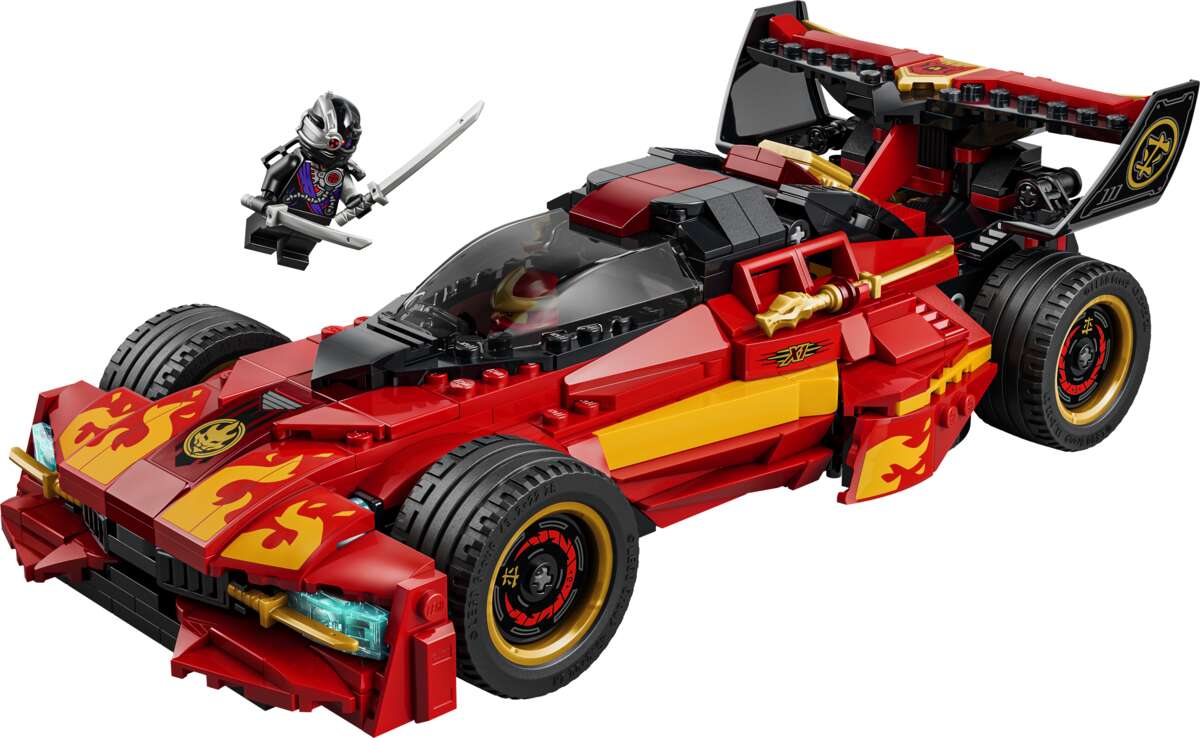 LEGO® NINJAGO® 15-årsjubileumsutgaven av Kais X-1 ninjabil 71867