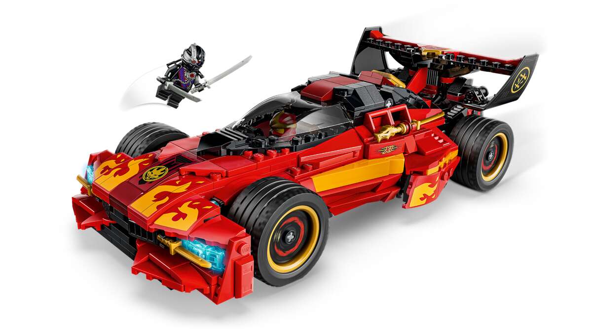 LEGO® NINJAGO® 15-årsjubileumsutgaven av Kais X-1 ninjabil 71867