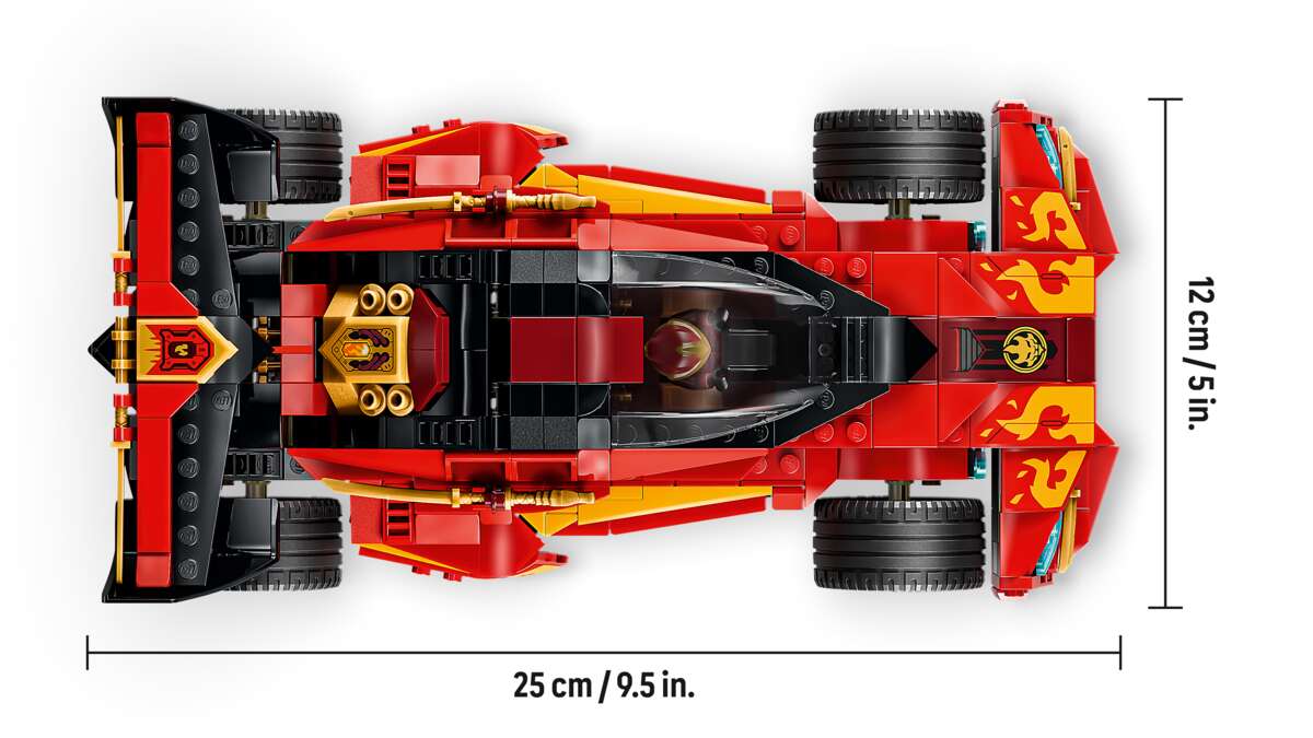 LEGO® NINJAGO® 15-årsjubileumsutgaven av Kais X-1 ninjabil 71867
