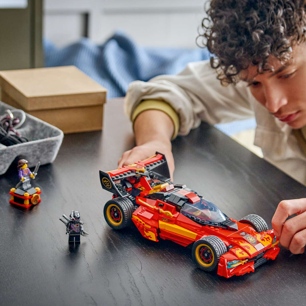 LEGO® NINJAGO® 15-årsjubileumsutgaven av Kais X-1 ninjabil 71867