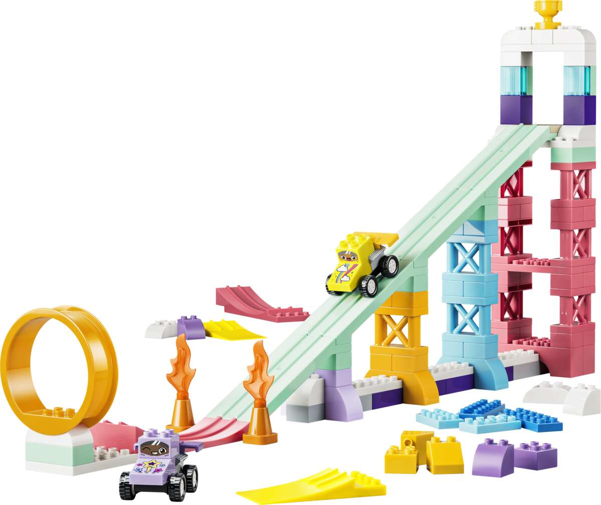 LEGO® DUPLO® Town 3-i-1 Kreative ramper med biler 10478