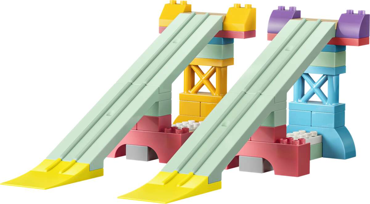 LEGO® DUPLO® Town 3-i-1 Kreative ramper med biler 10478