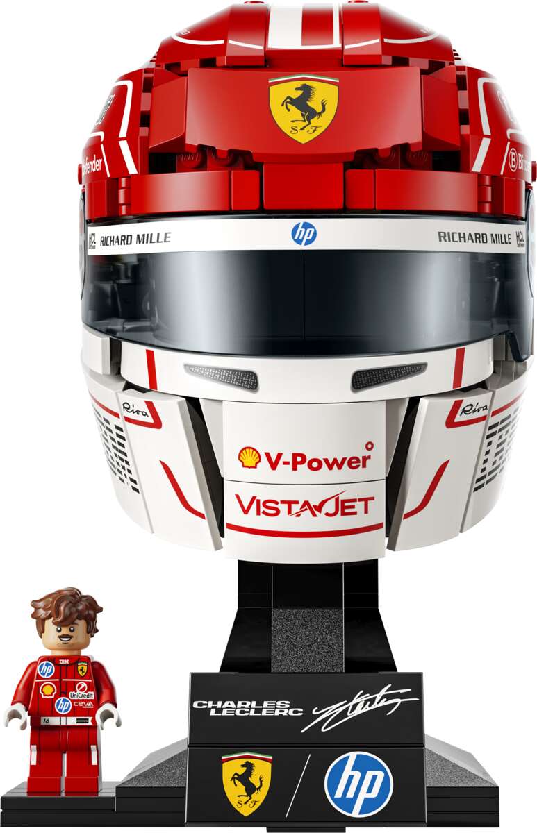LEGO® Editions Formula 1 Scuderia Ferrari HP Charles Leclerc hjelm 43014