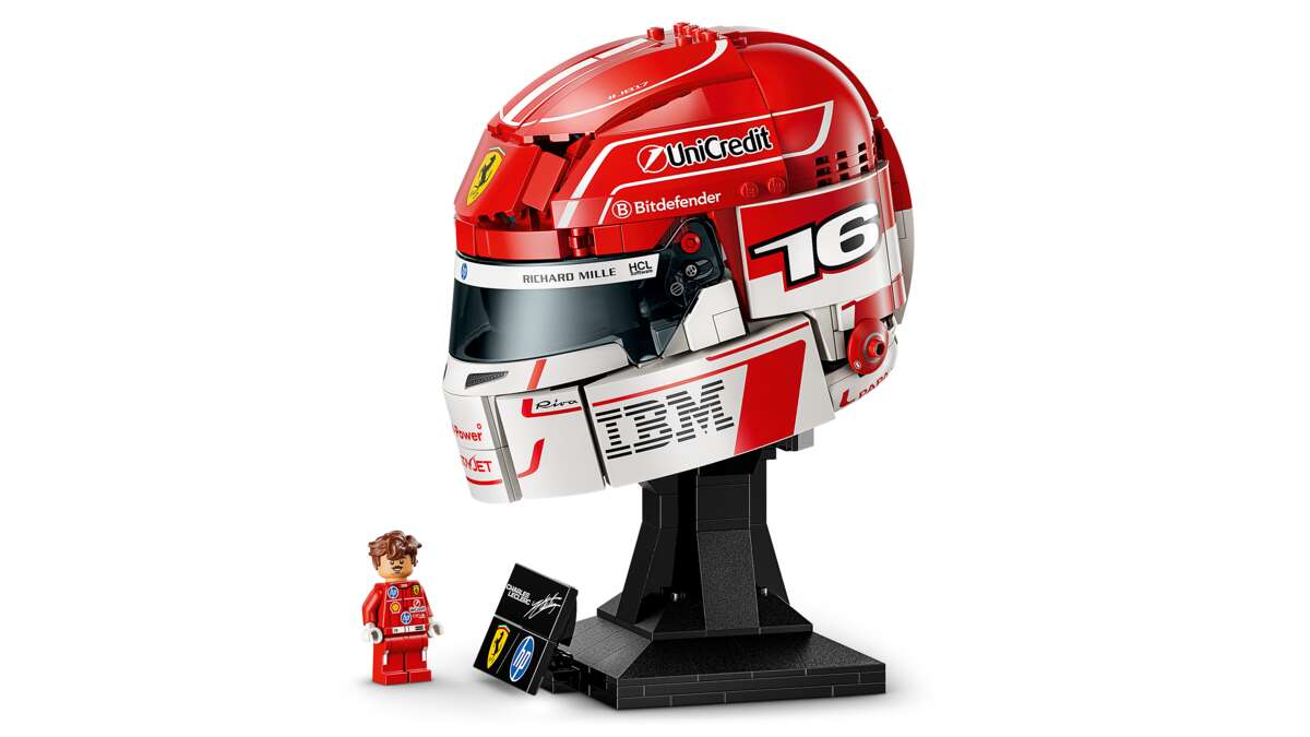 LEGO® Editions Formula 1 Scuderia Ferrari HP Charles Leclerc hjelm 43014