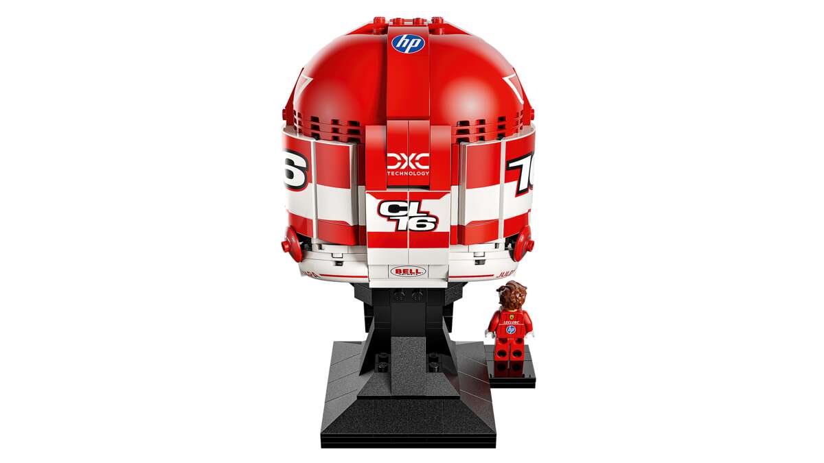 LEGO® Editions Formula 1 Scuderia Ferrari HP Charles Leclerc hjelm 43014