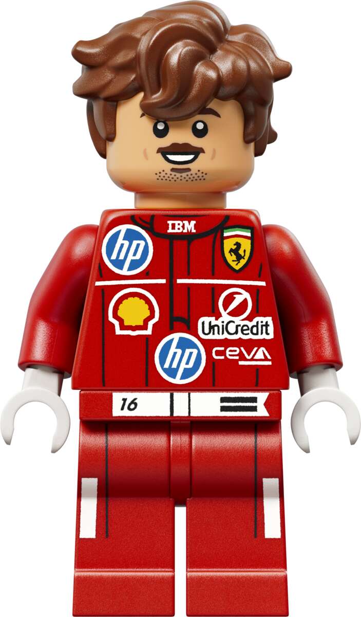 LEGO® Editions Formula 1 Scuderia Ferrari HP Charles Leclerc hjelm 43014