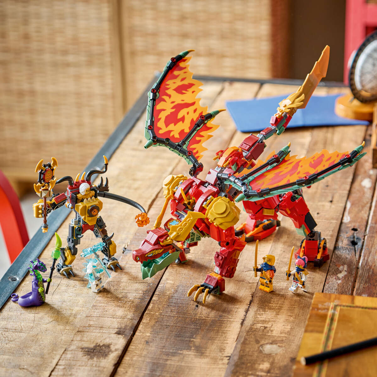 LEGO® NINJAGO® Wyldfyres forvandlingsdragerobot 71868