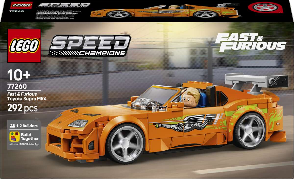 LEGO® Speed Champions The Fast and The Furious Toyota Supra MK4 77260