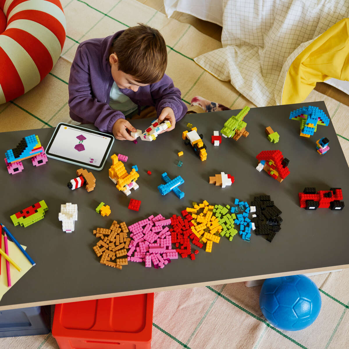 LEGO® Classic Kreativitetssett med fargerike klosser 11045