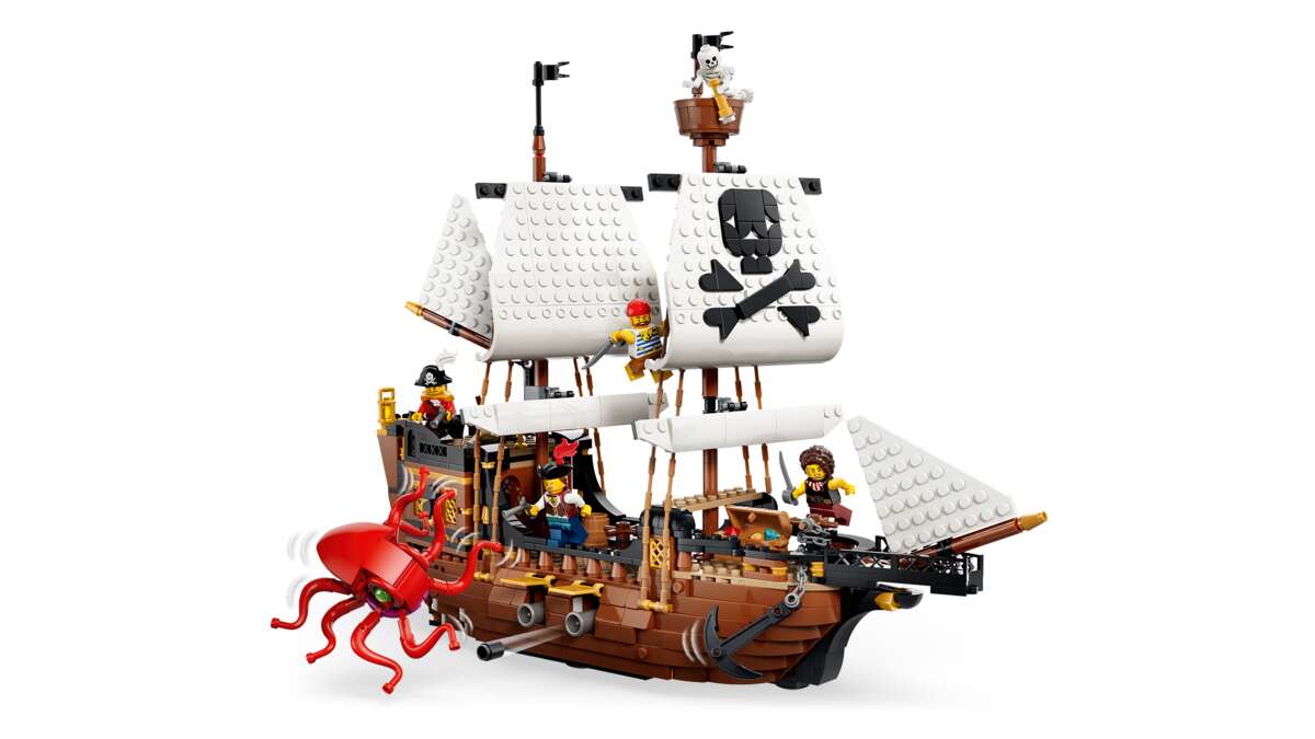 LEGO® Creator 3-i-1 Ikonisk sjørøverskute 31387