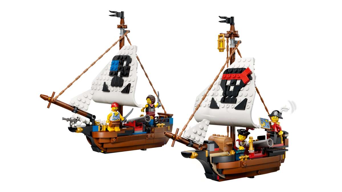 LEGO® Creator 3-i-1 Ikonisk sjørøverskute 31387
