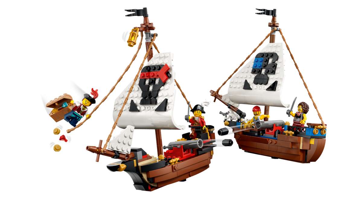 LEGO® Creator 3-i-1 Ikonisk sjørøverskute 31387