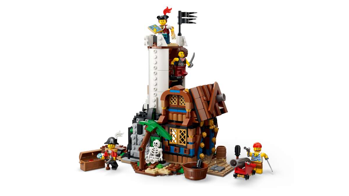 LEGO® Creator 3-i-1 Ikonisk sjørøverskute 31387