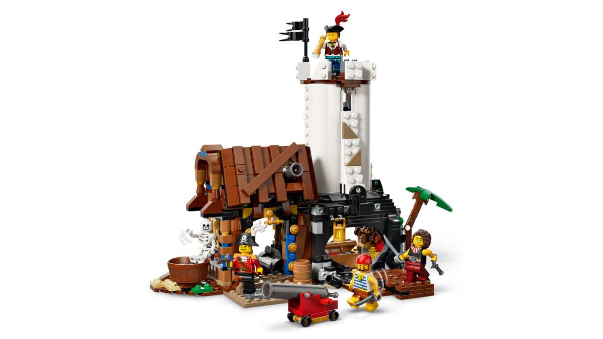 LEGO® Creator 3-i-1 Ikonisk sjørøverskute 31387