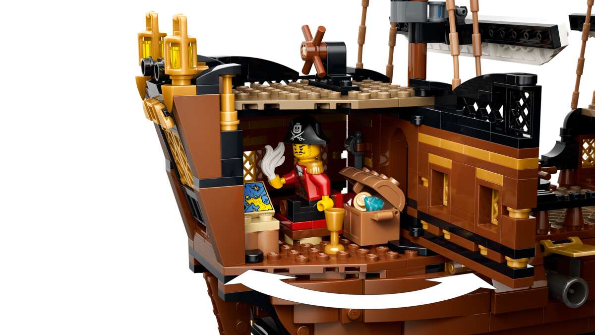 LEGO® Creator 3-i-1 Ikonisk sjørøverskute 31387