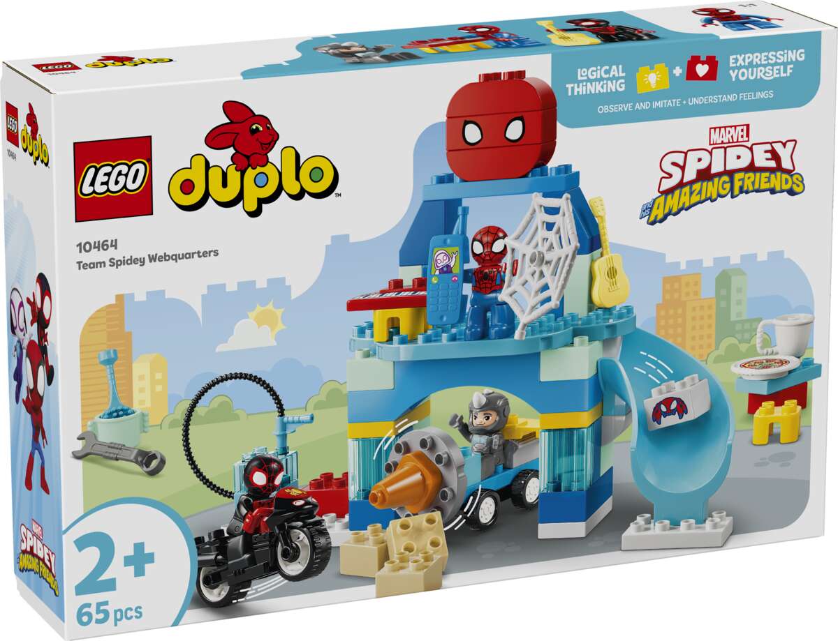 LEGO® DUPLO® │ Marvel Team Spideys hovedkvarter 10464