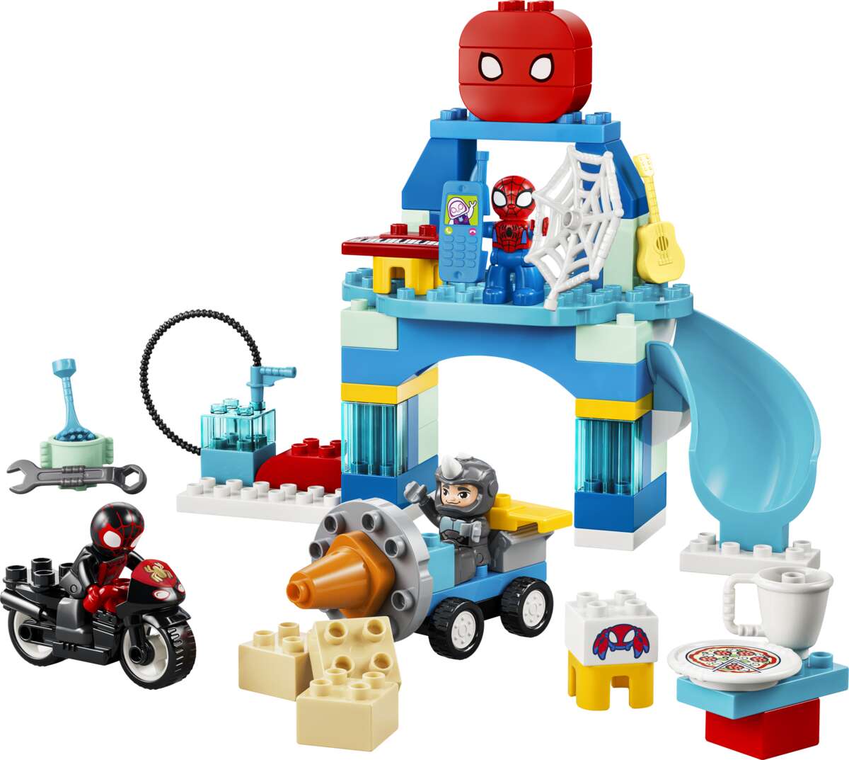 LEGO® DUPLO® │ Marvel Team Spideys hovedkvarter 10464
