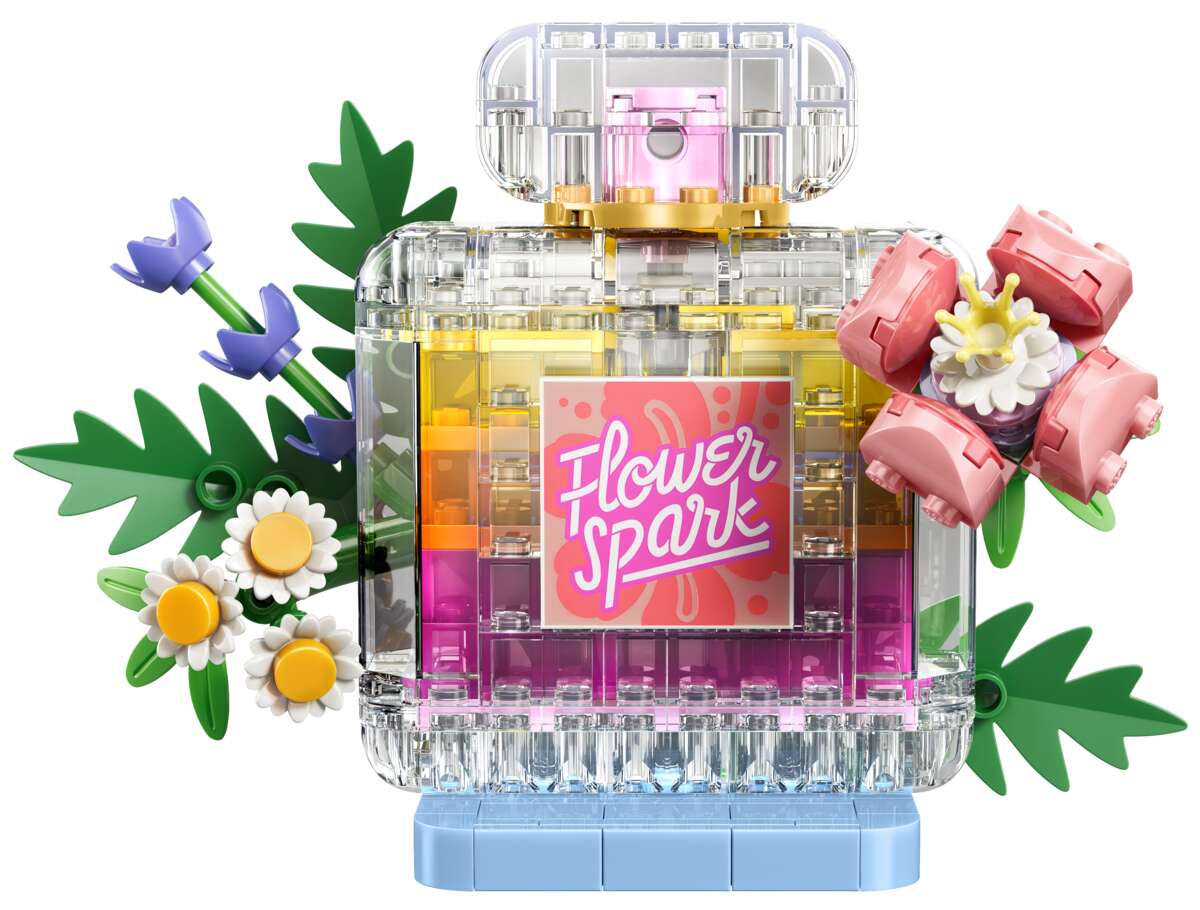 LEGO® Creator 3-i-1 Parfymeflaske med blomsterdekor 31383