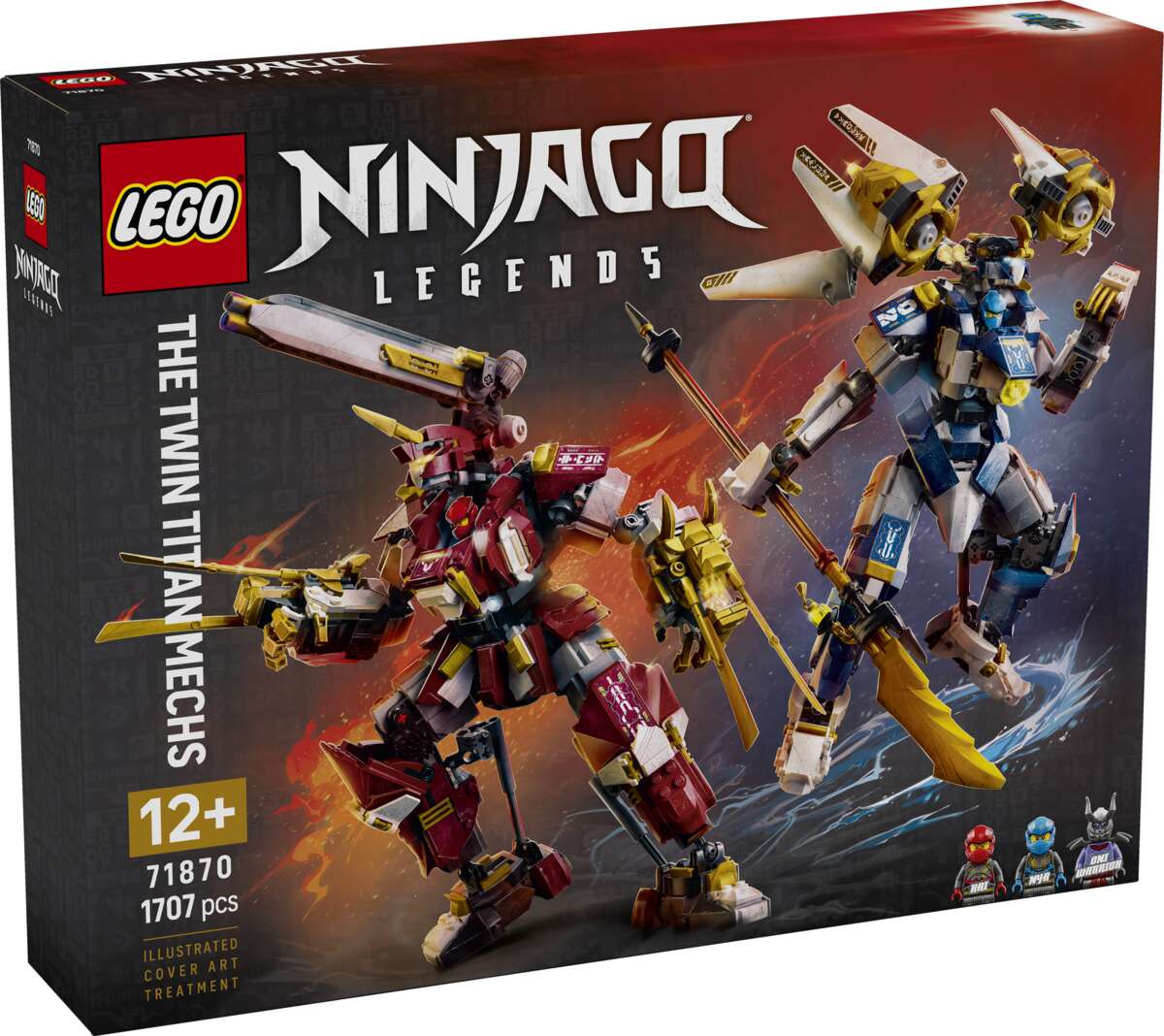 LEGO® NINJAGO® Titan-tvillingroboter 71870