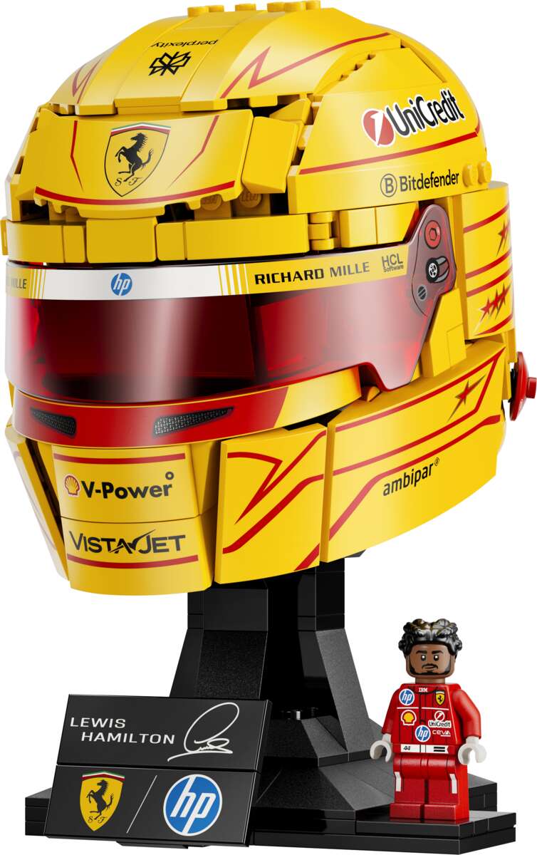 LEGO® Editions Formula 1 Scuderia Ferrari HP Lewis Hamilton hjelm 43022