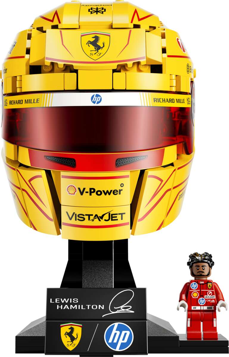 LEGO® Editions Formula 1 Scuderia Ferrari HP Lewis Hamilton hjelm 43022