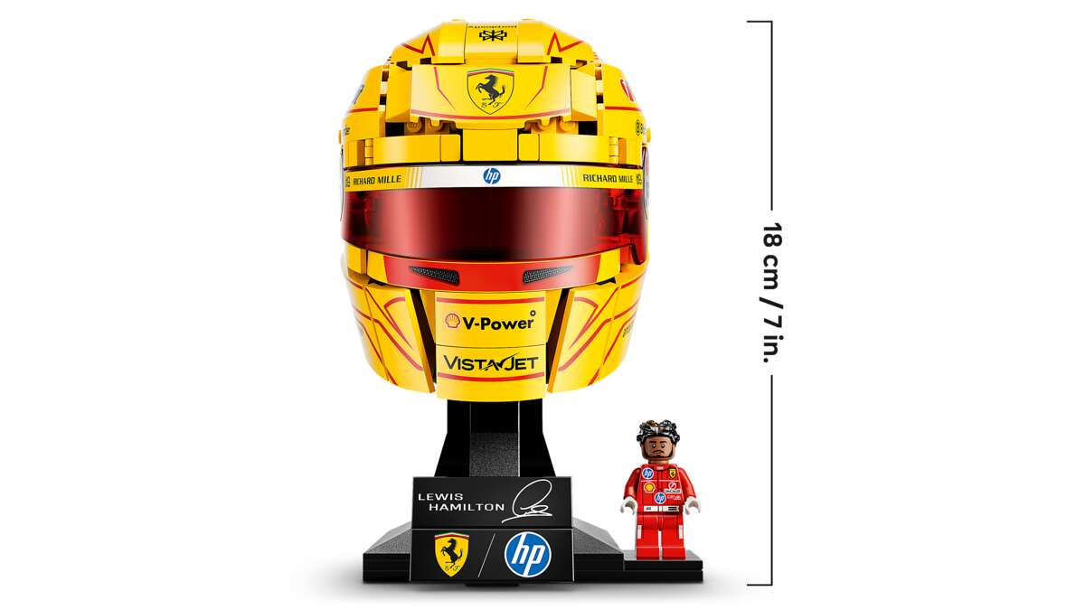 LEGO® Editions Formula 1 Scuderia Ferrari HP Lewis Hamilton hjelm 43022