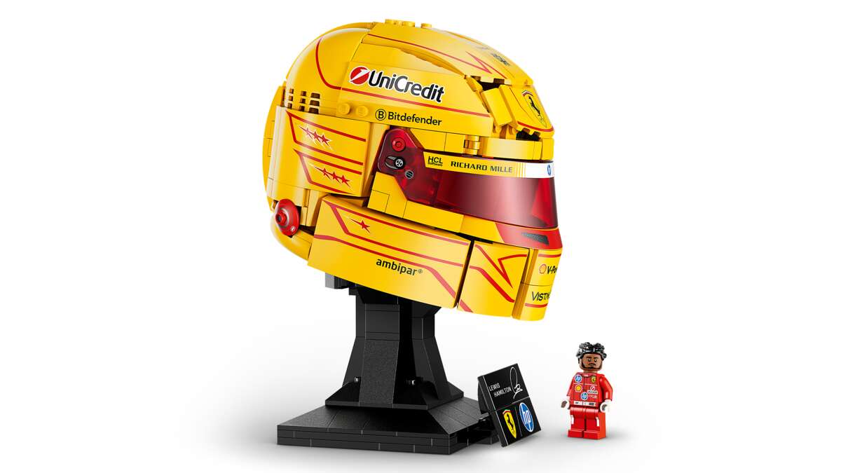 LEGO® Editions Formula 1 Scuderia Ferrari HP Lewis Hamilton hjelm 43022