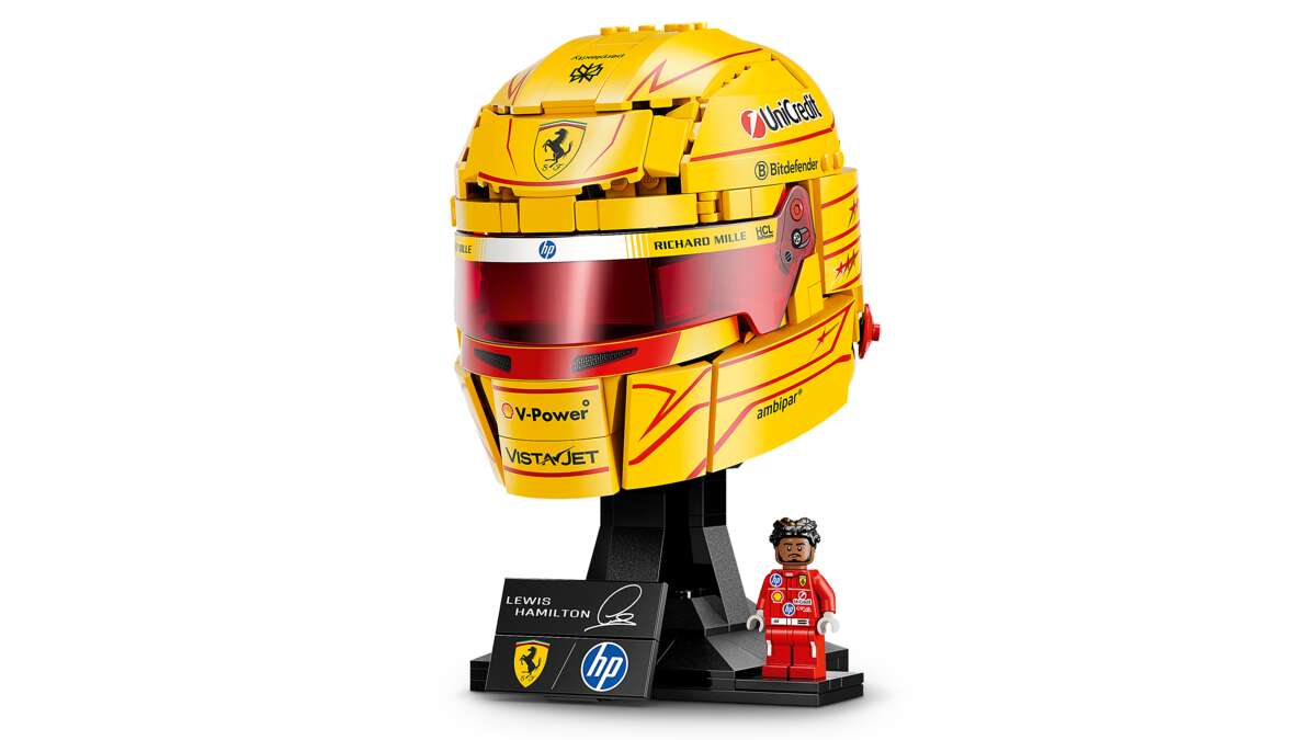 LEGO® Editions Formula 1 Scuderia Ferrari HP Lewis Hamilton hjelm 43022