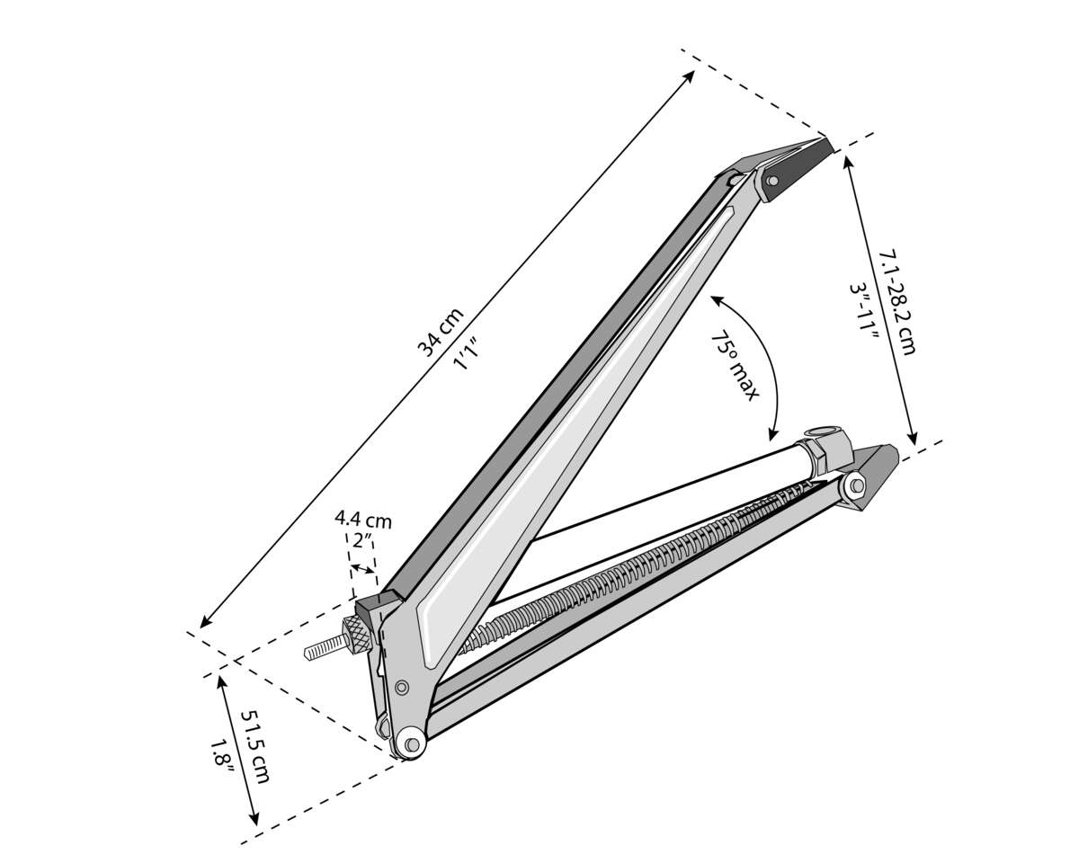 Palram - Canopia drivhus ventilasjonsåpner