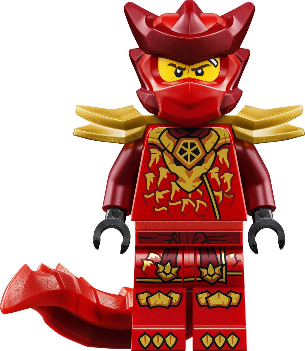 LEGO® NINJAGO® Zilvar med monsterdragen Grimtak 71863