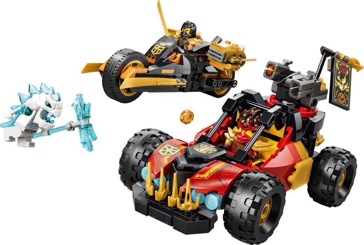 LEGO® NINJAGO® Kai og Coles kombokjøretøy 71864