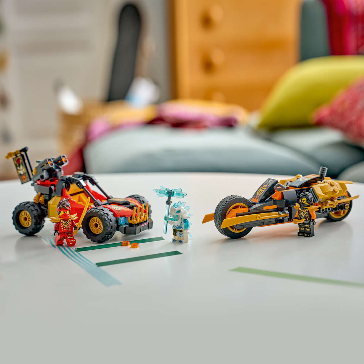 LEGO® NINJAGO® Kai og Coles kombokjøretøy 71864