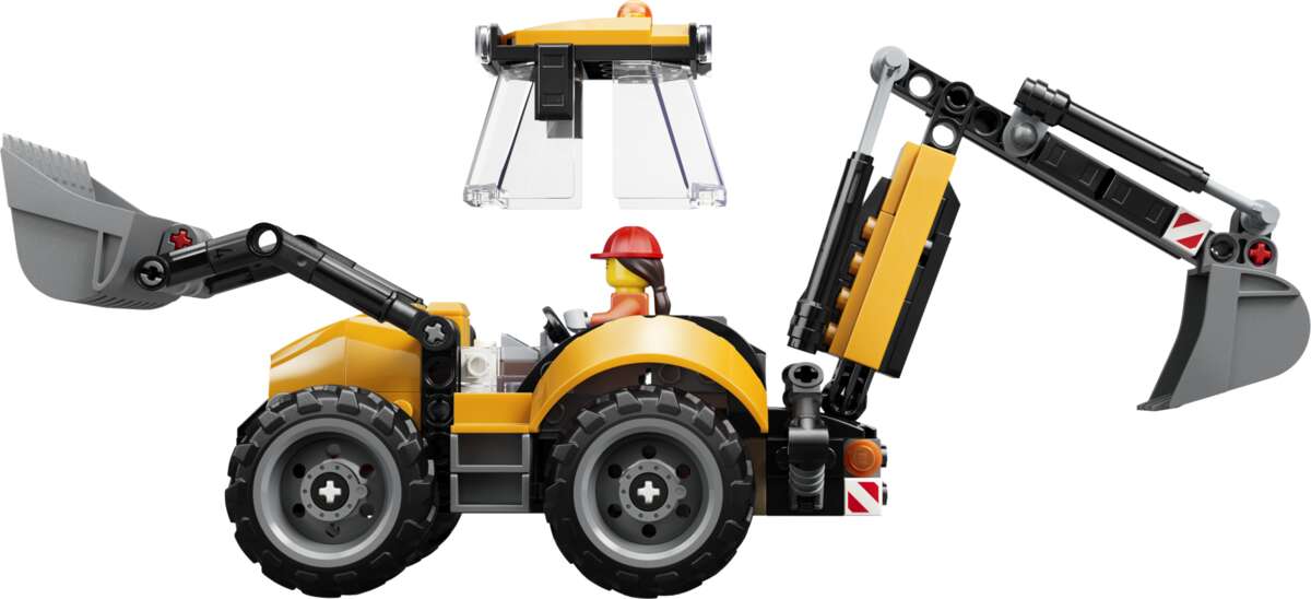 LEGO® City Gul traktorgraver 60480