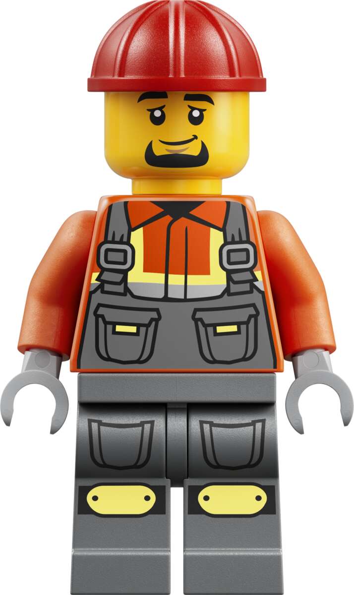 LEGO® City Gul traktorgraver 60480