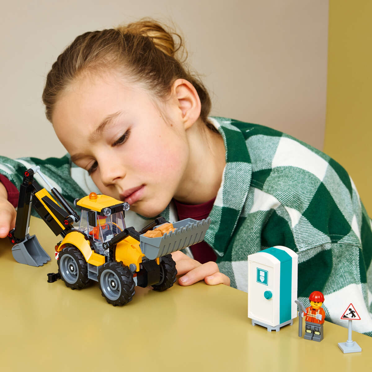 LEGO® City Gul traktorgraver 60480