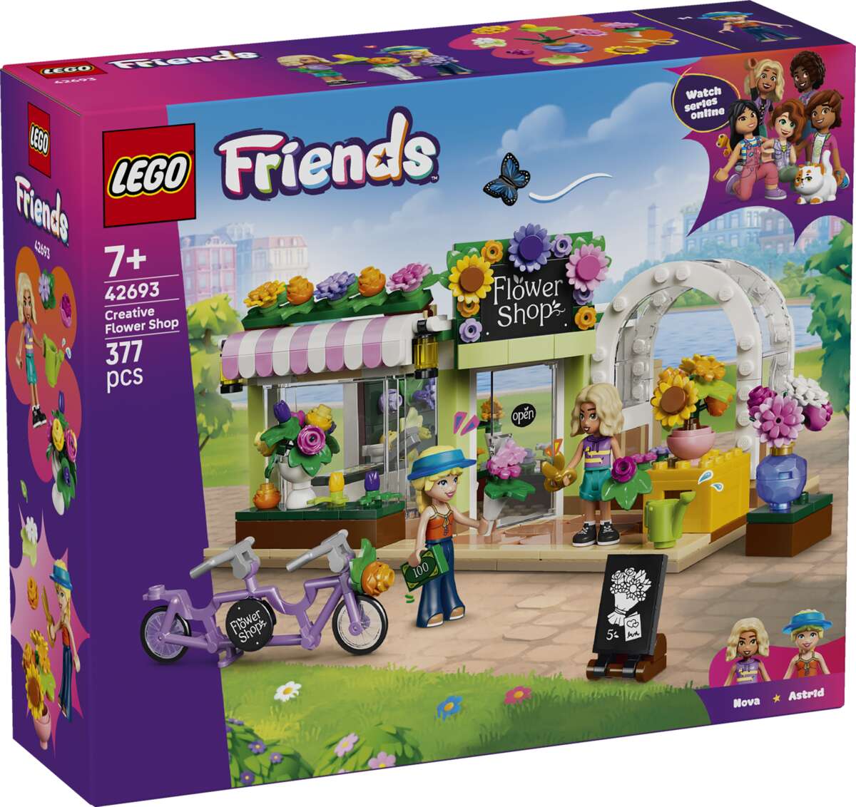 LEGO® Friends Kreativ blomsterbutikk 42693