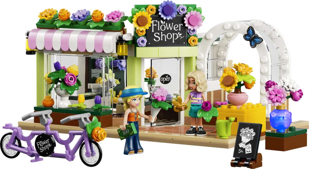 LEGO® Friends Kreativ blomsterbutikk 42693