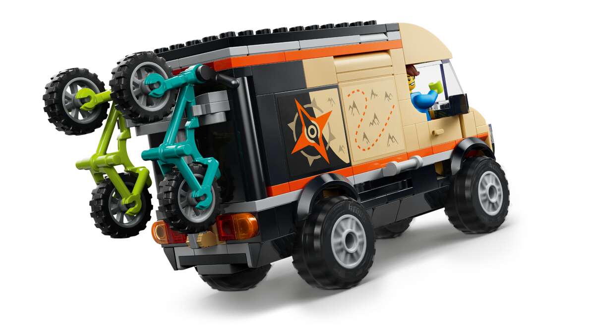 LEGO® City LEGO® City Van med terrengsykler 60512